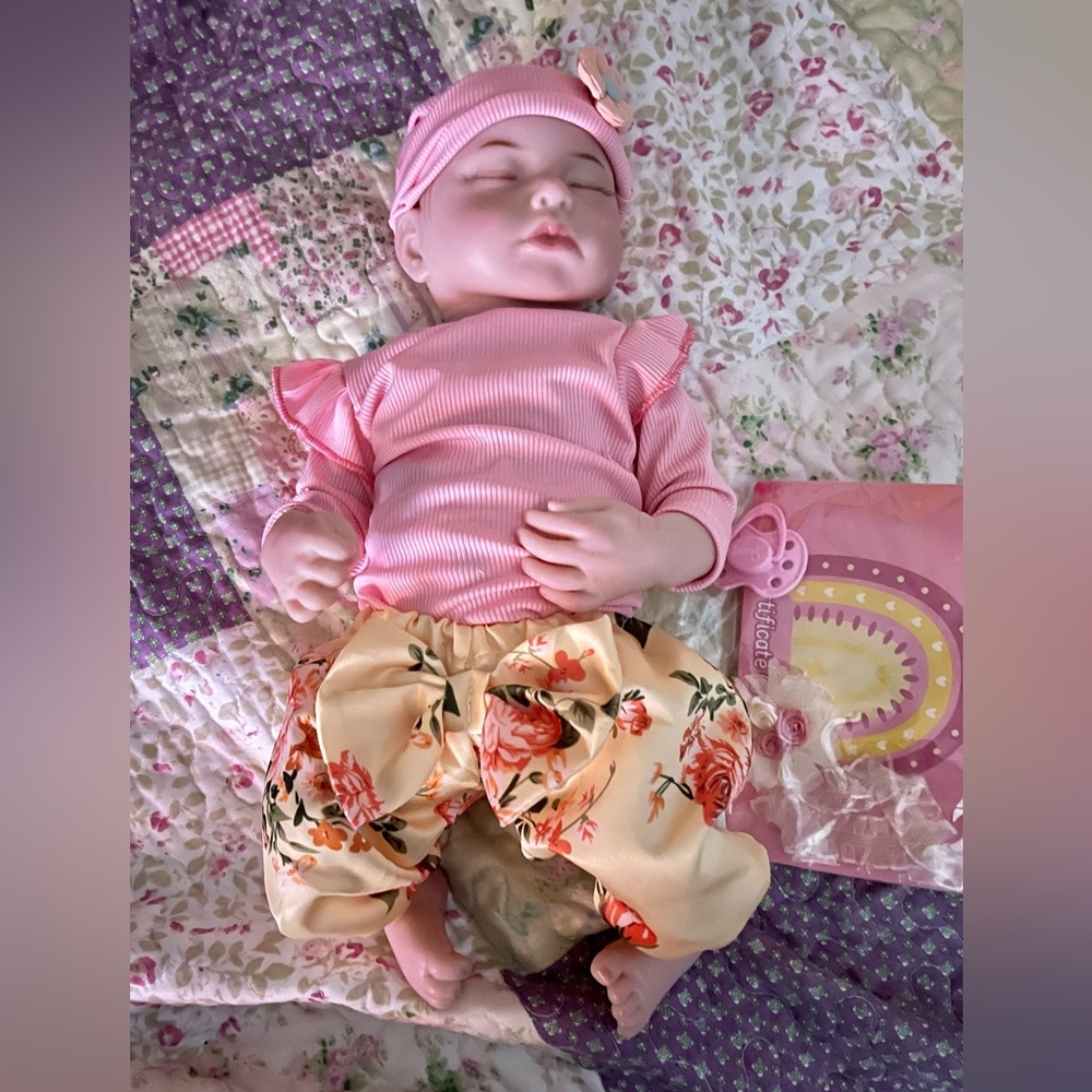 Reborn Replica Baby Girl 20 inch Full Body Vinyl
